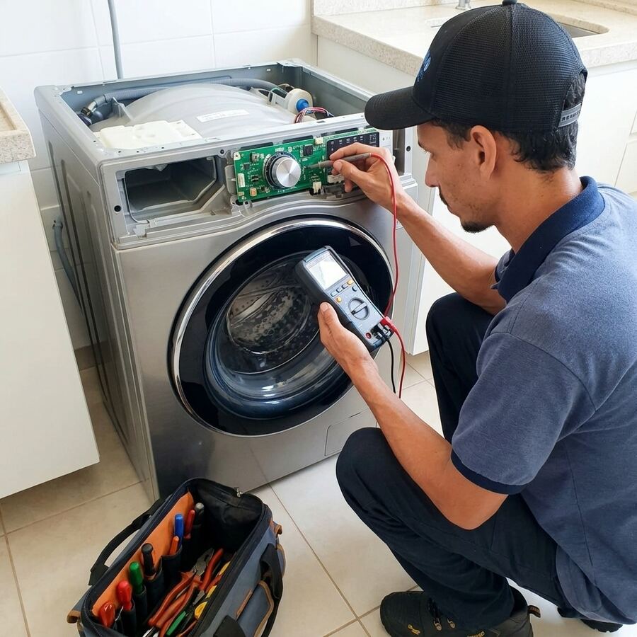 Conserto de máquina de lavar e lava e seca em Hortolândia
